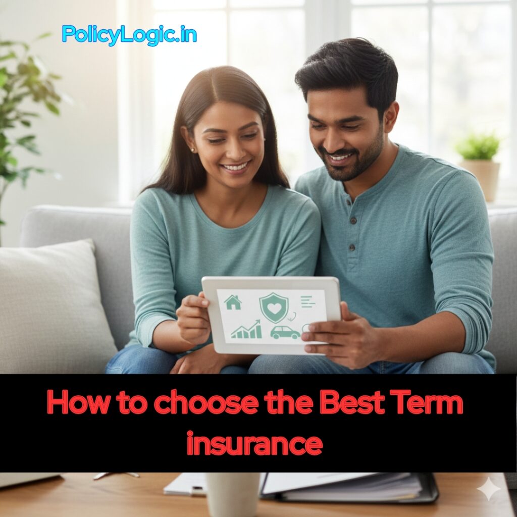 "Calculating 15X Term Insurance Cover" లేదా "Best Term Plans India 2025 Table"